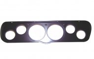 1965 Ford Mustang BILLET ALUMINUM DASH INSERT (BLACK SEMI GLOSS POWDER COAT- BOLT IN ASSEMBLY NO CUTTING REQUIRED) | IN1004U