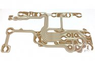 1986 Ford Misc DASH RALLY GAUGE CLUSTER PRINTED CIRCUIT BOARD WITH FACTORY WARNING LIGHTS (E1TZ-A) | IN1014K