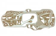 1977 Ford Misc DASH RALLY GAUGE CLUSTER PRINTED CIRCUIT BOARD WITH FACTORY GAUGES (D6TZ-B) | IN1018K