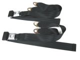 2012 Miscellaneous UNIVERSAL STAINLESS PUSH BUTTON DELUXE LAP SEAT BELTS BLACK (PR) | IN10720Z