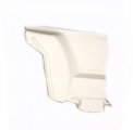 1979 Pontiac Firebird/TransAm LOWER REAR ARM REST TRIM PANEL (WHITE) - LH | IN12466F
