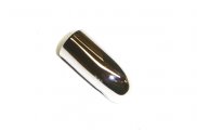 1966 Chevrolet Impala/Caprice/Bel Air BUCKET SEAT CHROME BULLET STAINLESS END CAPS - EA | IN4698Z