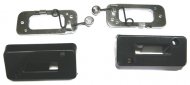 1969 Chevrolet Nova/Chevy II BENCH SEAT HEADREST LOCK ASSEMBLY WITH KNOB (BLACK) - PR | IN5266Z
