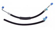 1969 Pontiac GTO/LeMans/Tempest POWER STEERING HOSE SET FOR 350, 400 & 455 MOTORS & RAM AIR III, RAM AIR IV AS WELL AS HO CARS (INCLUDES HIGH PRESSURE SUPPLY HOSE & LOW PRESSURE RETURN HOSE WITH PROPER FITTINGS & OETIKER CLAMP - MADE IN THE USA) GM #7808532 | ST7400G