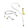 1963 Pontiac Full Size TRI-POWER FUEL LINE SET - WITH BRASS FITTINGS | TP2740PB