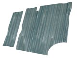 1967 Buick Skylark/GS/Regal/GN TRUNK MAT - RUBBER/VINYL AQUA/BLACK HOUNDSTOOTH | TR2892S