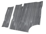 1967 Buick Skylark/GS/Regal/GN TRUNK MAT - RUBBER/VINYL GRAY/BLACK HOUNDSTOOTH | TR2893S