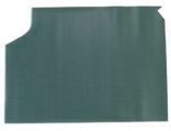 1972 Pontiac GTO/LeMans/Tempest TRUNK MAT - FELT-FOAM GREEN/GRAY | TR3566G