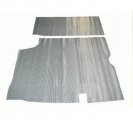 1964 Oldsmobile Cutlass/442/F85 TRUNK MAT - RUBBER/VINYL GRAY/BLACK HOUNDSTOOTH | TR3888T