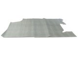1966 Chevrolet Chevelle/Malibu TRUNK MAT - RUBBER/VINYL GRAY/BLACK CROWSFOOT | TR3908V