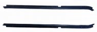 1986 Oldsmobile Cutlass/442/F85 WINDOWFELT OUTERS ONLY - OEM REPLACEMENTS FOR CARS WITHOUT WIDE BELT REVEAL MOLDING (CORRECT ROUND CHROME BEAD) | WS12731T