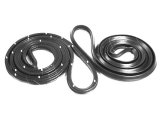 1977 Chevrolet Nova/Chevy II FRONT DOOR WEATHERSTRIPS AND CLIPS (4 DOOR) - PR | WS3269N
