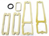 1966 Chevrolet Nova/Chevy II PAINT GASKET KIT (INCLUDES GASKETS FOR PARK LENSES, TAIL LENSES, LICENSE LENS, ANTENNA, DOOR HANDLES & LOCKS) MADE IN THE USA | WS3310N