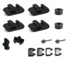 1971 Chevrolet El Camino RUBBER BUMPER KIT (INCLUDES DOORS, HOOD, TRUNK & GLOVE BOX BUMPERS) MADE IN THE USA | WS3887E