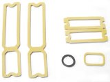 1966 Chevrolet El Camino PAINT GASKET KIT (INCLUDES GASKETS FOR PARK LENSES, TAIL LENSES, LICENSE LENS, ANTENNA, DOOR HANDLES & LOCKS) | WS3917E
