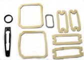 1967 Chevrolet El Camino PAINT GASKET KIT (INCLUDES GASKETS FOR PARK LENSES, TAIL LENSES, BACKUP LENSES, LICENSE LENS, ANTENNA, MIRRORS, DOOR HANDLES & LOCKS) MADE IN THE USA | WS3925E