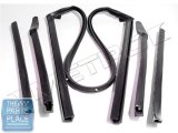 1964 Pontiac GTO/LeMans/Tempest CONVERTIBLE TOP WEATHERSTRIP KIT - INCLUDES THE HEADER SEAL | WS4424A