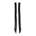 1967 Chevrolet Chevelle/Malibu VERTICAL WEATHERSTRIPS WITH STEEL CORES - PR | WS4468V