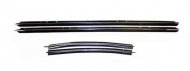1976 Chevrolet Impala/Caprice/Bel Air OUTER WINDOWFELTS OEM STYLE REPLACEMENTS (IMPALA 4 DOOR HARDTOP) - 4 PIECE KIT | WS52712P