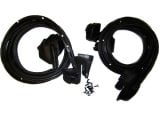 1972 Chevrolet Monte Carlo LATEX DOOR WEATHERSTRIPS WITH CLIPS & MOLDED ENDS - PR | WS6366A