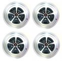 1985 Oldsmobile Cutlass/442/F85 15 X 7 RETRO MAGNUM ALLOY WHEEL KIT | WT12736T