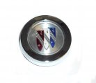 1977 Buick Skylark/GS/Regal/GN WHEEL CAP & MEDALLION (TRI-SHIELD WITH SILVER BACKGROUND) - EA | WT1998S