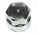 1986 Pontiac Firebird/TransAm CHROME HEX CENTER CAP (MUST PURCHASE EMBLEM SEPARATELY) - EACH | WT21646F