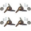 1975 Pontiac GTO/LeMans/Tempest H SPINNER CAPS FOR HURST VINTAGE WHEELS - RECESSED TOP (SET OF 4) (THIS PRODUCT IS NOT MANUFACTURED BY, OR AFFILIATED WITH, HURST PERFORMANCE, INC. OR HURST SPINNERS) | WT4923Z