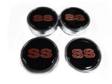 1982 Chevrolet Monte Carlo SILVER WHEEL CAP WITH RED 