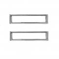1970 Chevrolet Nova/Chevy II REAR CHROME QUARTER SIDE MARKER BEZEL - PAIR | XL1011N