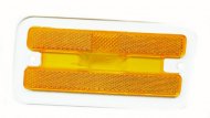 1972 Pontiac Firebird/TransAm FRONT FENDER SIDE MARKER LAMP LENS (AMBER) - RH | XL10820F