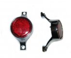 1964 Chevrolet El Camino TAIL LAMP CENTER BEZEL AND REFLECTOR - PAIR | XL10937E