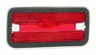 1972 Pontiac Firebird/TransAm REAR QUARTER SIDE MARKER LAMP LENS (RED) - RH | XL12610F