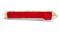 1971 Chevrolet Monte Carlo NEW REAR SIDE MARKER LIGHT LENS (RED) - RH | XL12812M