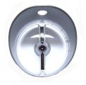 1970 Chevrolet Monte Carlo PARK LAMP LENS (MOUNTS IN BUMPER) CLEAR WITH CHROME BULLET - EA | XL2525M