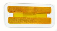 1971 Pontiac Firebird/TransAm FRONT FENDER SIDE MARKER LAMP LENS (AMBER) - LH | XL3901F