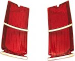 1966 Chevrolet El Camino TAIL LAMP LENS - PR | XL4060E
