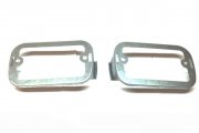 1969 Pontiac GTO/LeMans/Tempest NEW STEEL PARKING LAMP RETAINERS BRACKETS RIGHT AND LEFT SIDE - PR | XL4144G