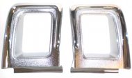 1967 Oldsmobile Cutlass/442/F85 TAIL LIGHT BEZELS (SUPREME) NEW - PR | XL4416T