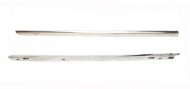 1963 Chevrolet Impala/Caprice/Bel Air QUARTER BELT MOLDINGS (2 DR HARDTOP ONLY) STAINLESS STEEL - PR | XP10460P