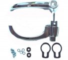 1960 GM Truck OUTSIDE DOOR HANDLE KIT WITH HANDLES, BUTTONS & GASKETS (GM #20405) - PR | XP10669K