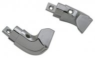 1976 Chevrolet El Camino REAR CORNER BED MOLDINGS (FINISH OFF BED RAILS AND WRAP AROUND TO TOP OF TAILGATE MOLDING) SOME DRILLING MAY BE NECESSARY TO FIT 73 - PAIR | XP4281E