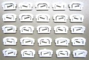 1977 Buick Skylark/GS/Regal/GN REAR WINDOW MOLDING CLIP KIT (25 PIECE KIT) | XP4946A