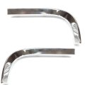 1967 Oldsmobile Cutlass/442/F85 FENDER EYEBROW CHROME MOLDING - PAIR | XP5710T