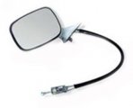 1971 Chevrolet Nova/Chevy II OUTSIDE MIRROR REMOTE (INCLUDES MIRROR, CABLE, MOUNTING BRACKET, GASKET, SCREWS & KNOB - MUST ORDER ESCUTCHON SEPARATELY) GM 3957203 - LH | XP5875C