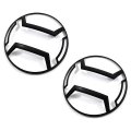 1973 Pontiac Grand Prix 69-UP HEADLAMP TRIM COVER DECORATION (ARMOUR, BLACK) - PR | GH3251Z