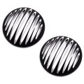 1973 Pontiac Grand Prix 69-UP HEADLAMP TRIM COVER DECORATION (PRISON GRILL, BLACK/CONTRAST) - PR | GH3252Z