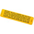 1976 Pontiac Grand Prix 69-UP ANTI SPIN CAUTION DECAL GM 587514 EACH | DT0224
