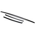 1980 Pontiac Grand Prix 69-UP FRONT WINDSHIELD MOLDING (BLACK) - 3 PC SET | XP1050Z