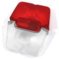 1962 Chevrolet Nova/Chevy II TAIL LAMP LENS & BACKUP LENS (CLEAR) 3 PC SET - USA | XL1027N